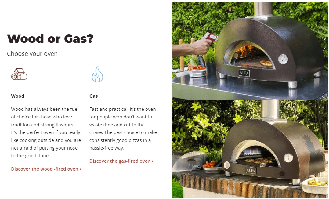 Alfa Forni Nano Wood Fired Pizza Oven (Copper)