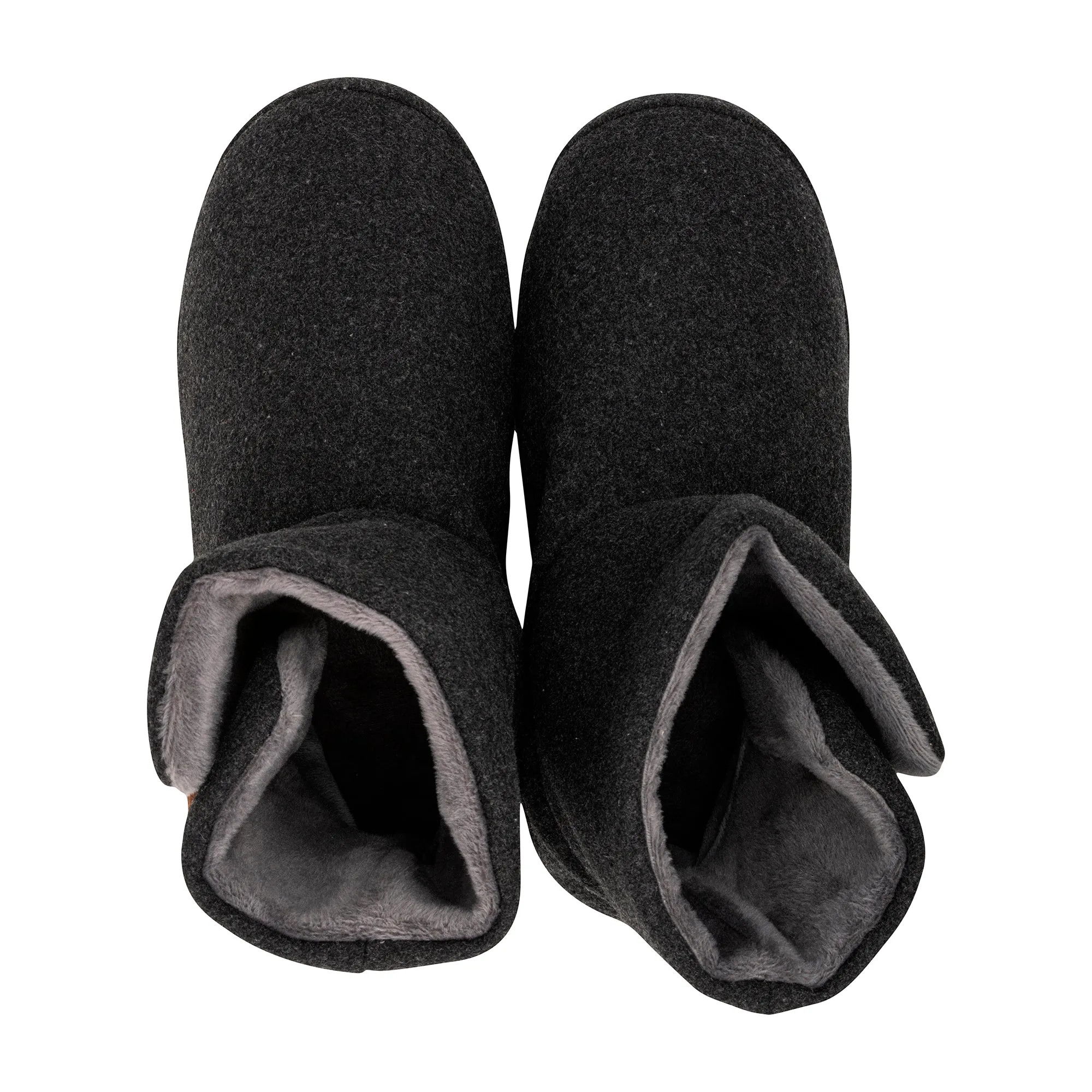 Archline Orthotic Ugg Boot Slippers – Charcoal Marl