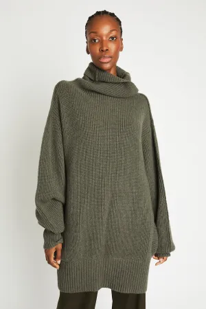   Beryll Clara Oversized Sweater | Forest