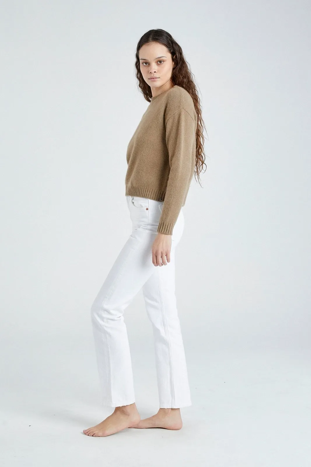   Beryll Holly Cashmere Sweater | Driftwood