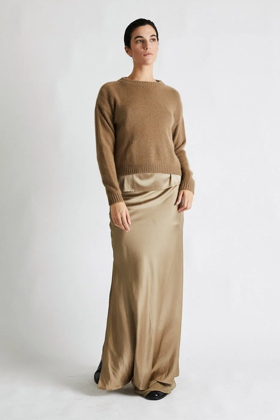   Beryll Holly Cashmere Sweater | Driftwood