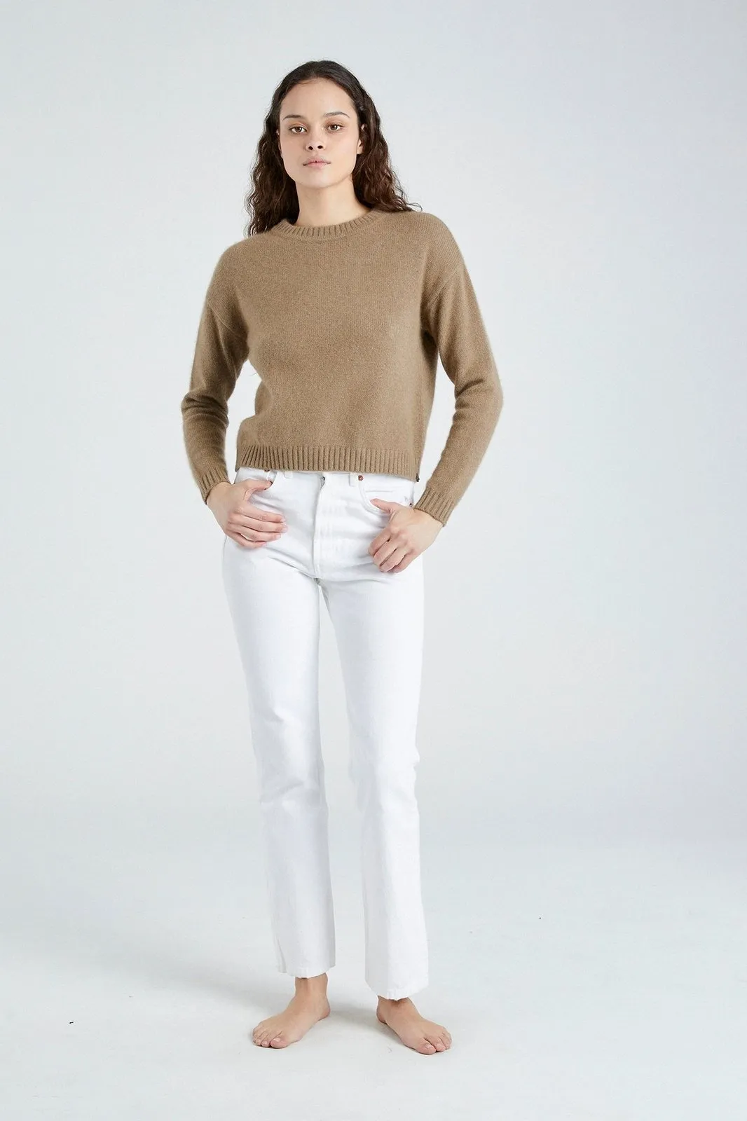   Beryll Holly Cashmere Sweater | Driftwood