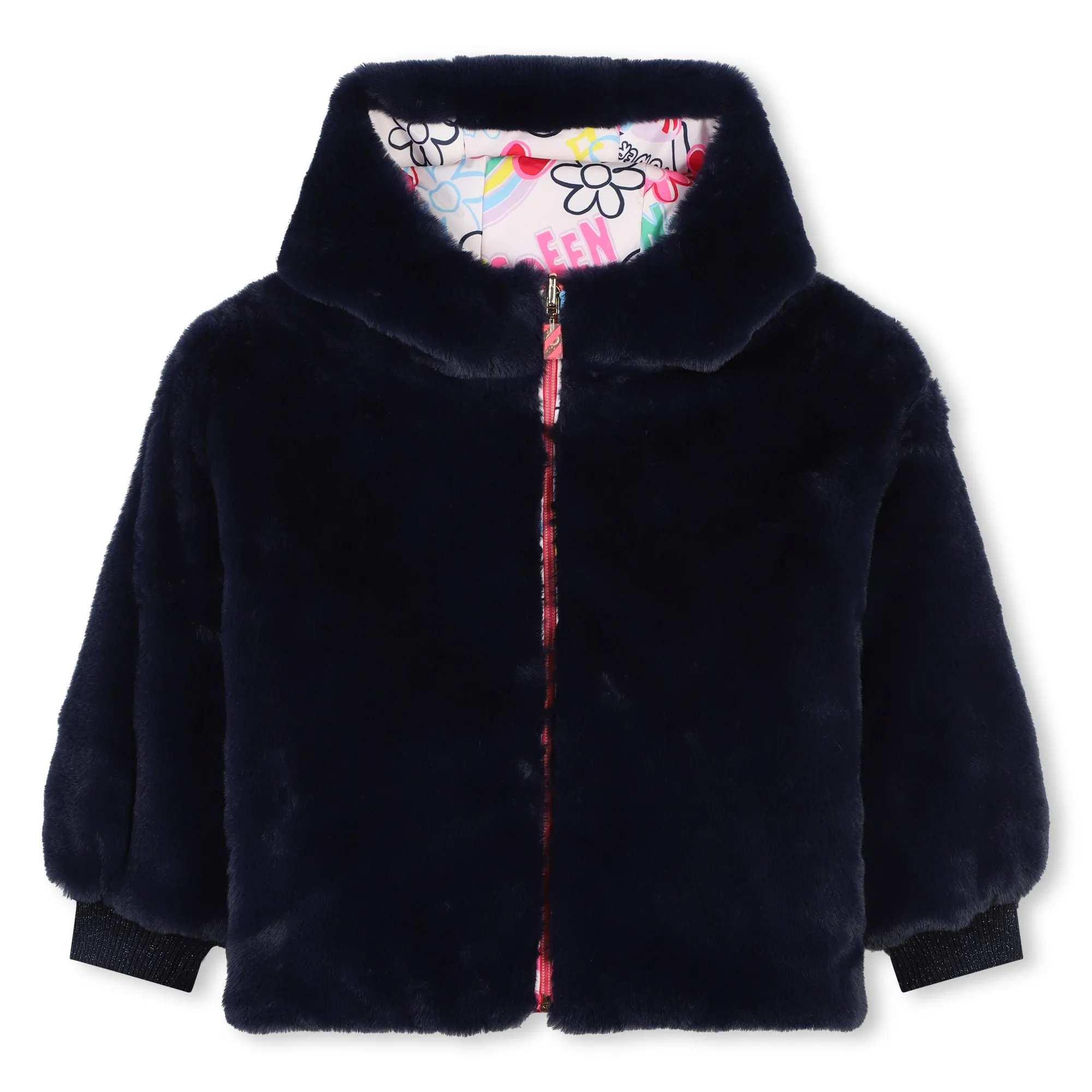 Billieblush Reversible Puffer Jacket - Pink