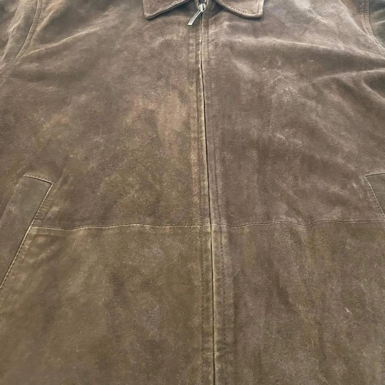 Brooks Brothers Leather Bomber Jacket