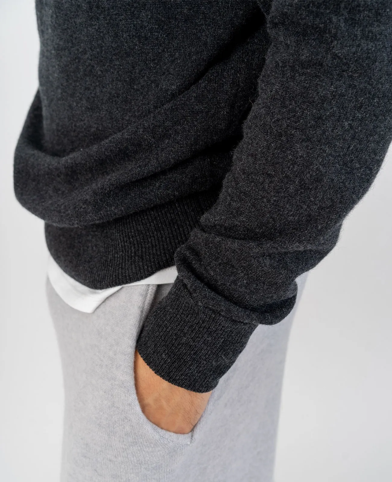 Cashmere Pullover Hoodie