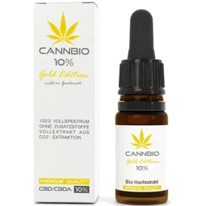 CBD 10% CANNBIO gold edition mild taste Tro.