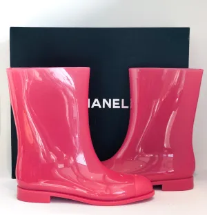 Chanel Rain Boots