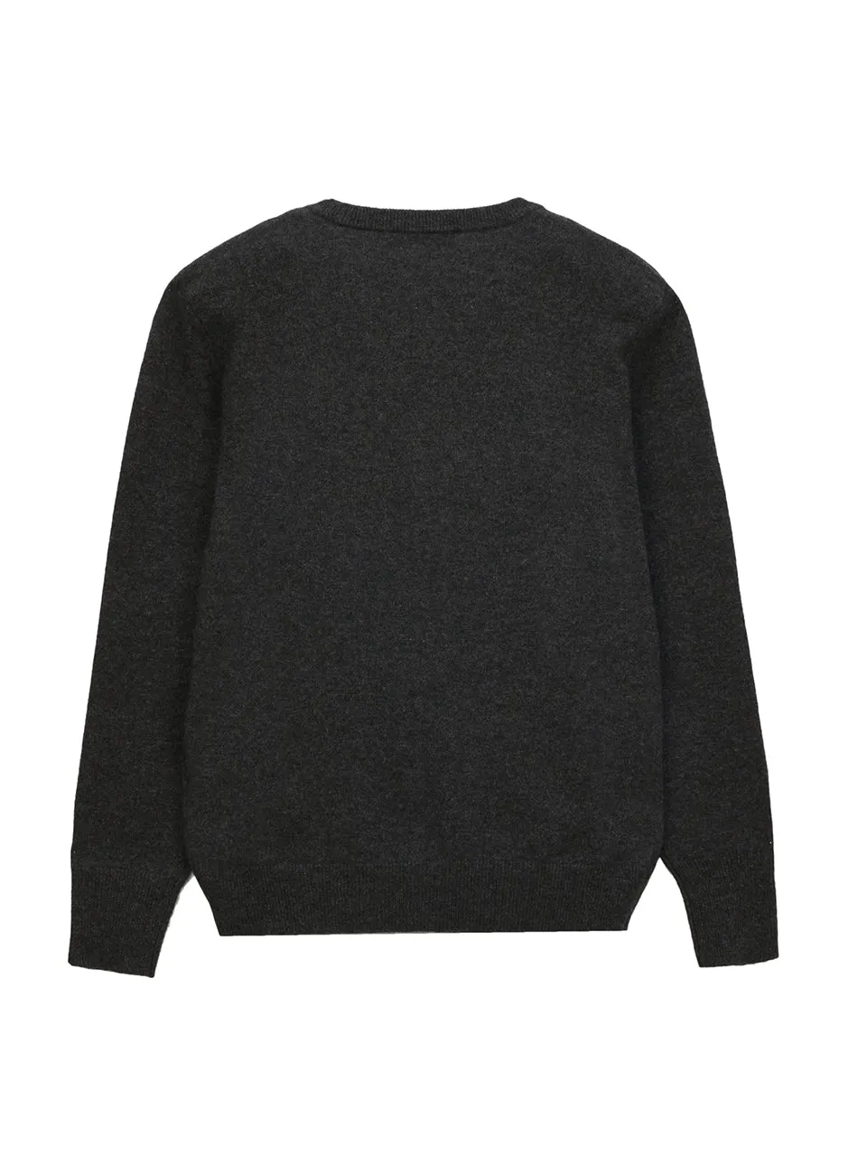 Classic Crew Neck Sweater_Graphite