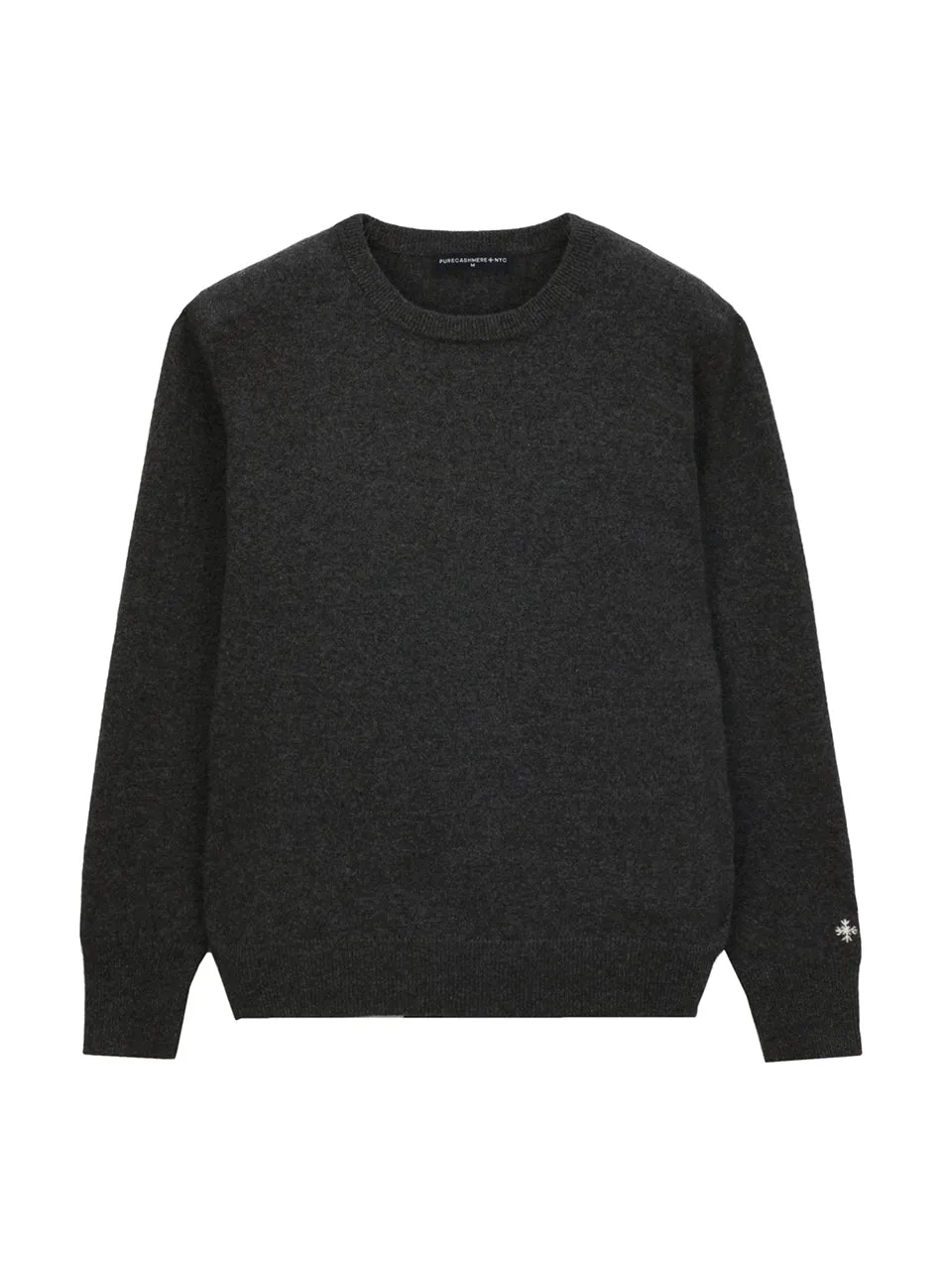 Classic Crew Neck Sweater_Graphite