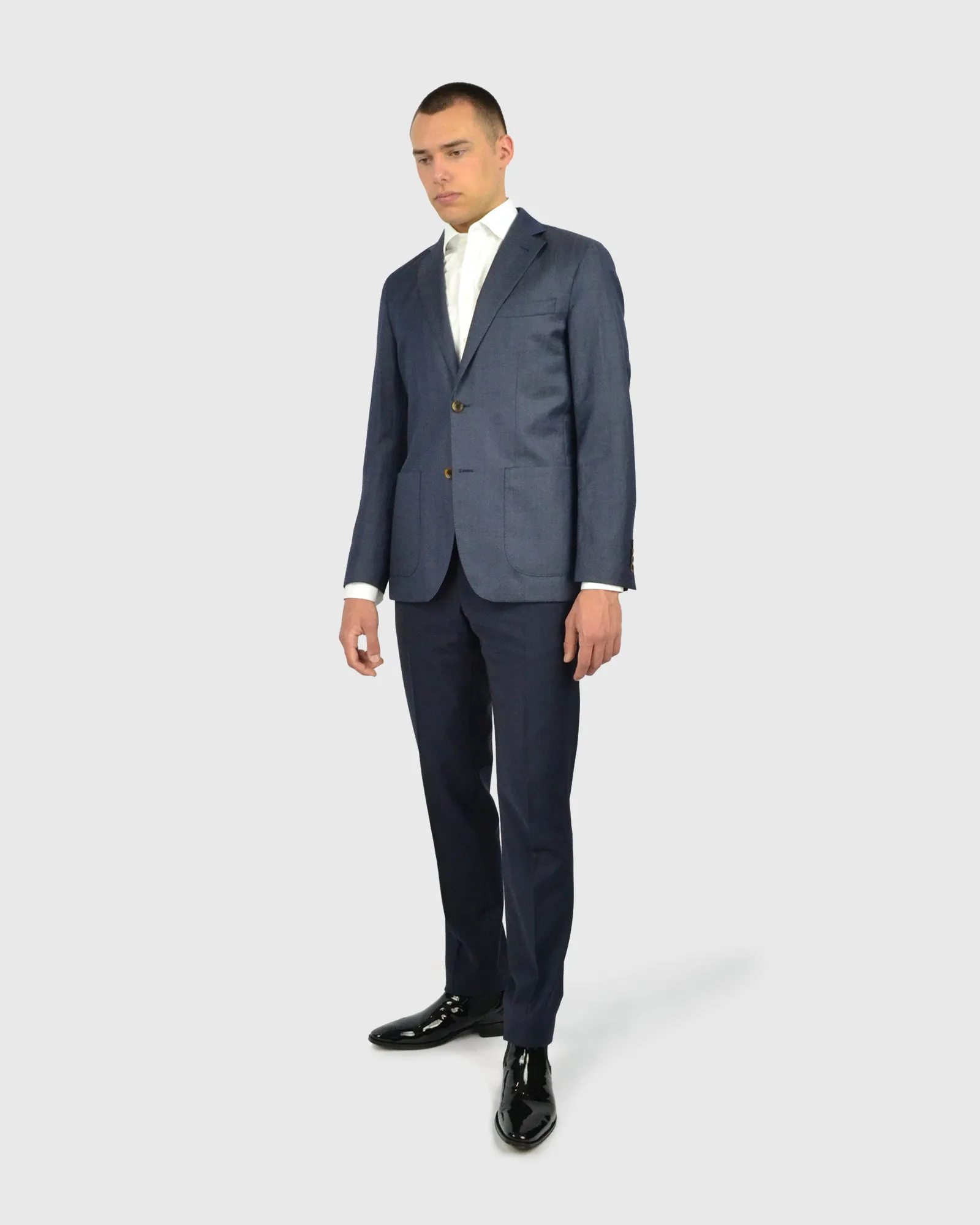 DOM BAGNATO DBFCQ367 NEAPOLITAN DENIM-BLUE BLAZER