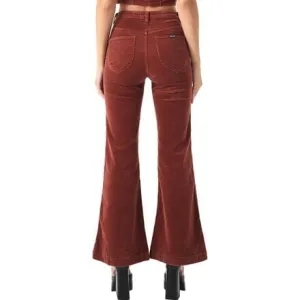 Eastcoast Women's Rolla's Flare Pants, Brick Corduroy