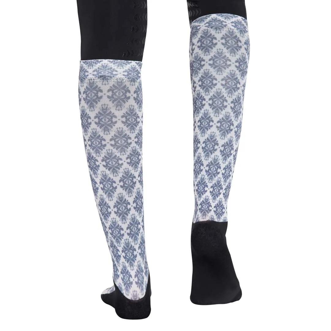 Equine Couture Ladies Tara Technical Padded Knee Hi Boot Socks