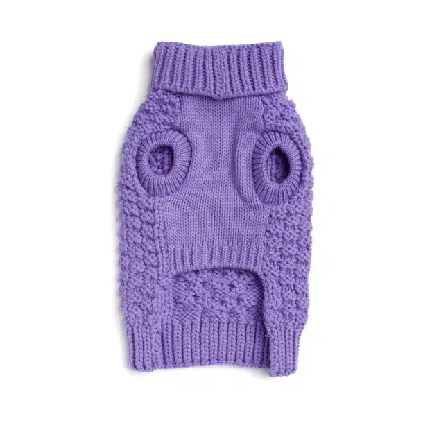 Fabdog | Super Chunky Dog Sweater Lilac