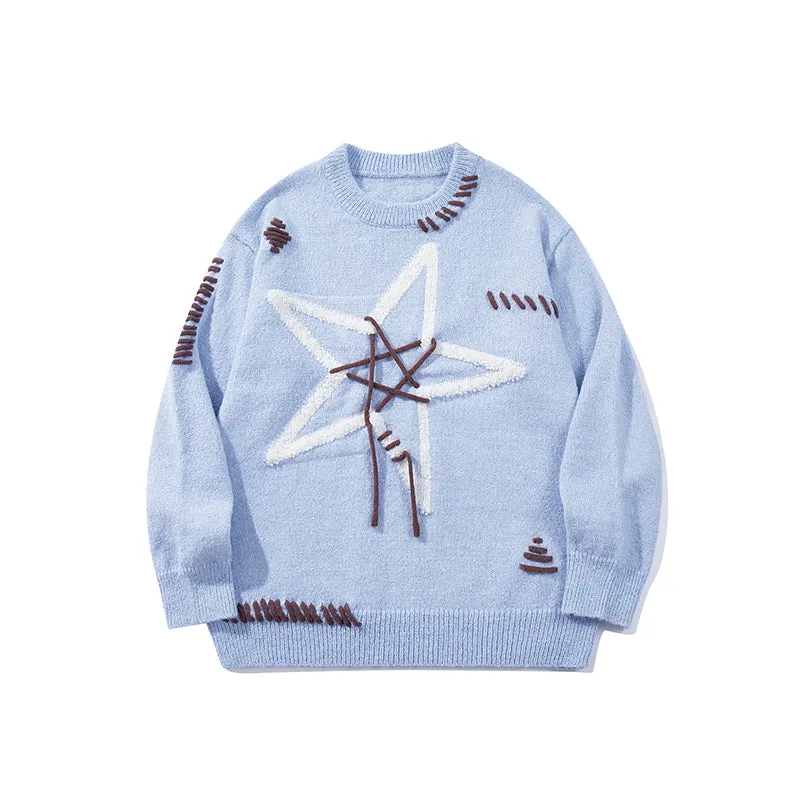 Faire Echo big star knit sweater