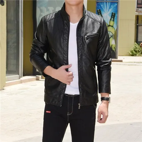 HipHop Bomber Leather Jacket