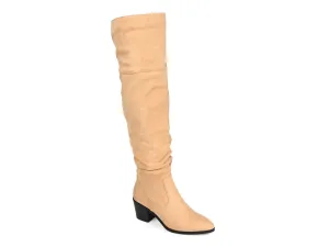 Journee Collection Zivia knee-high boots, tan