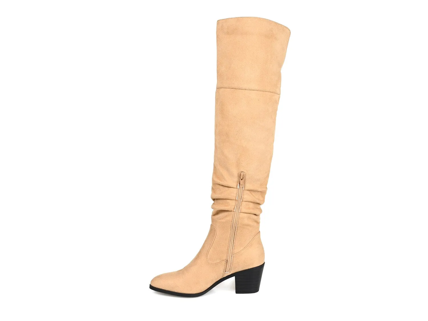 Journee Collection Zivia knee-high boots, tan