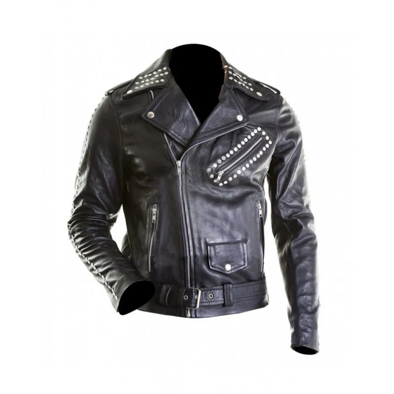 Justin Bieber All Around The World Black Leather Jacket