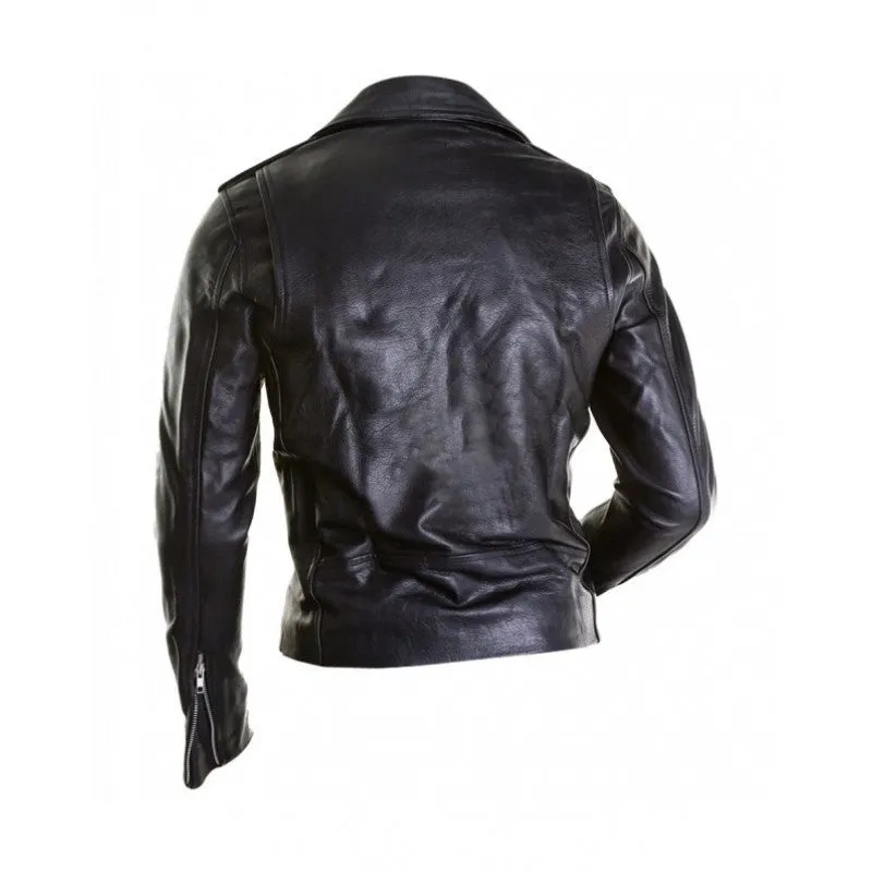 Justin Bieber All Around The World Black Leather Jacket