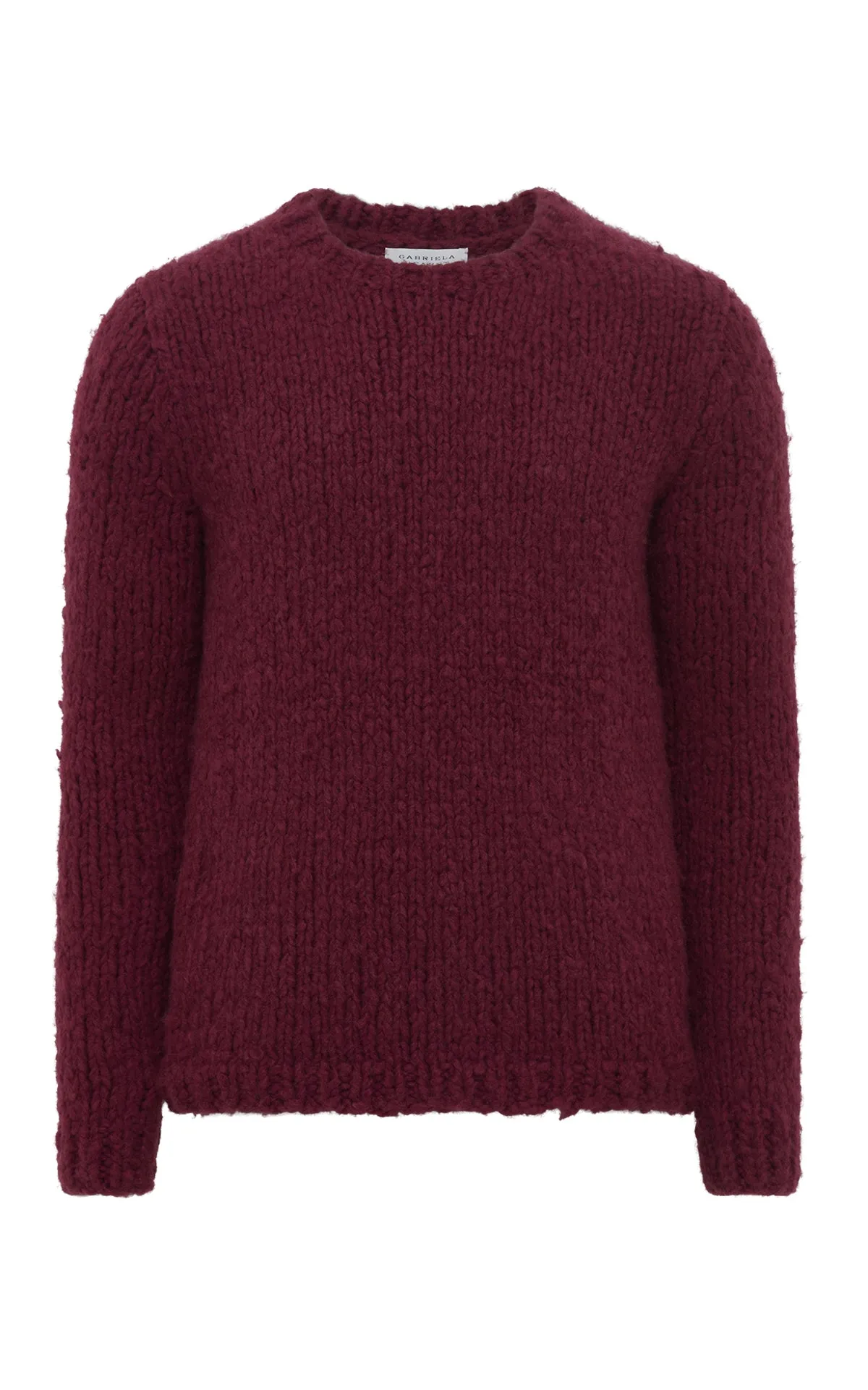 Lawrence Knit Sweater in Bordeaux Welfat Cashmere