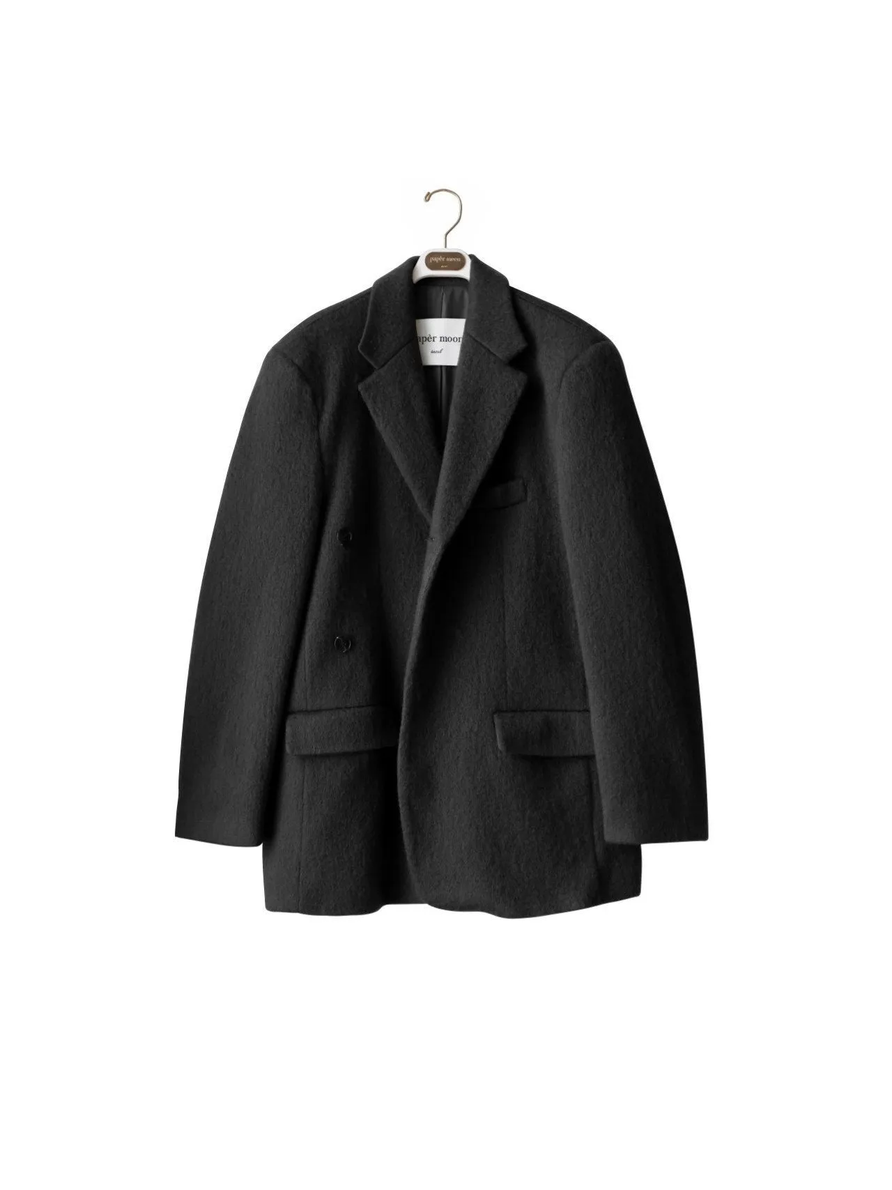 LUXE OVERSIZED MOHAIR WOOL BLAZER