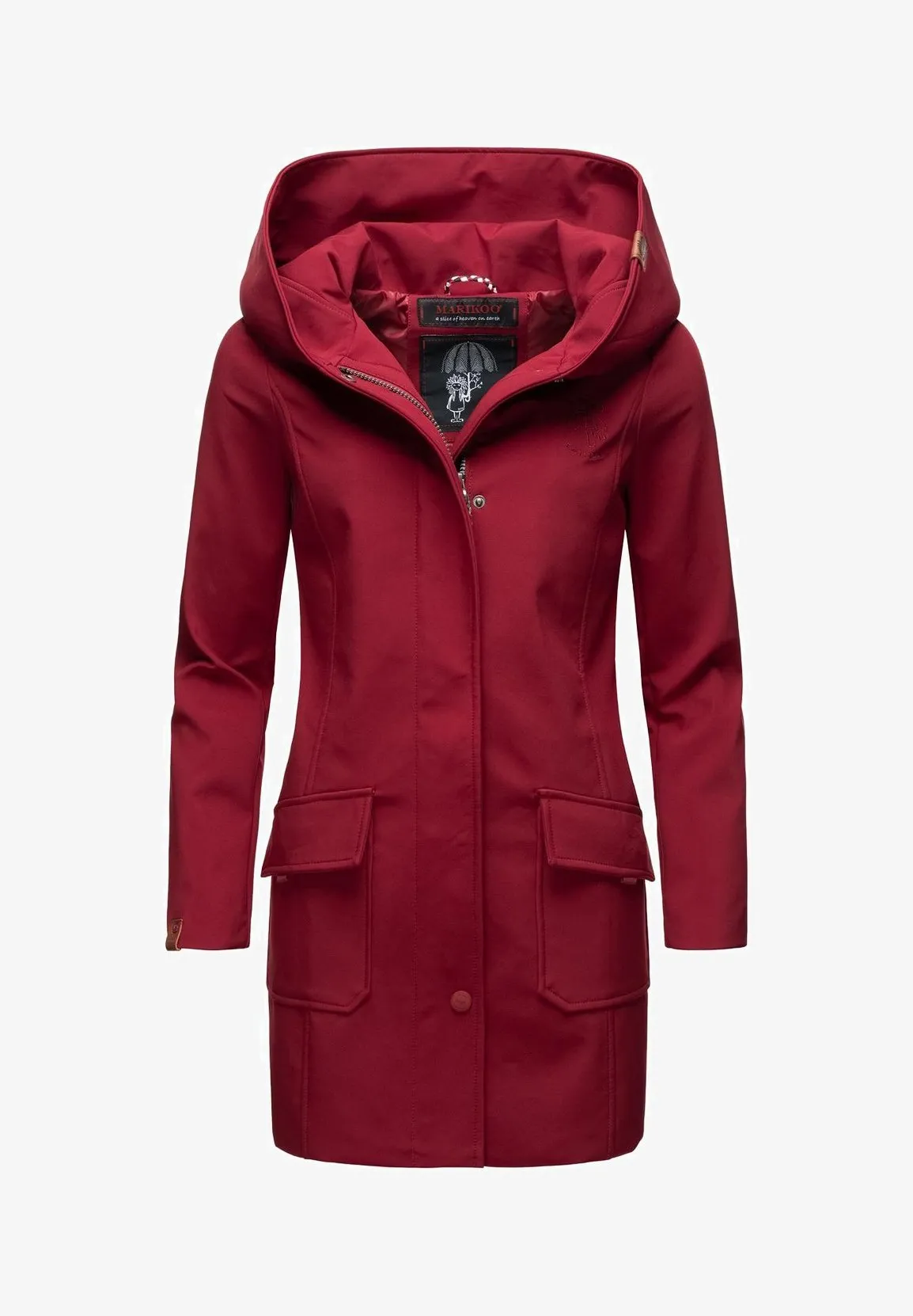 Marikoo parka, burgundy