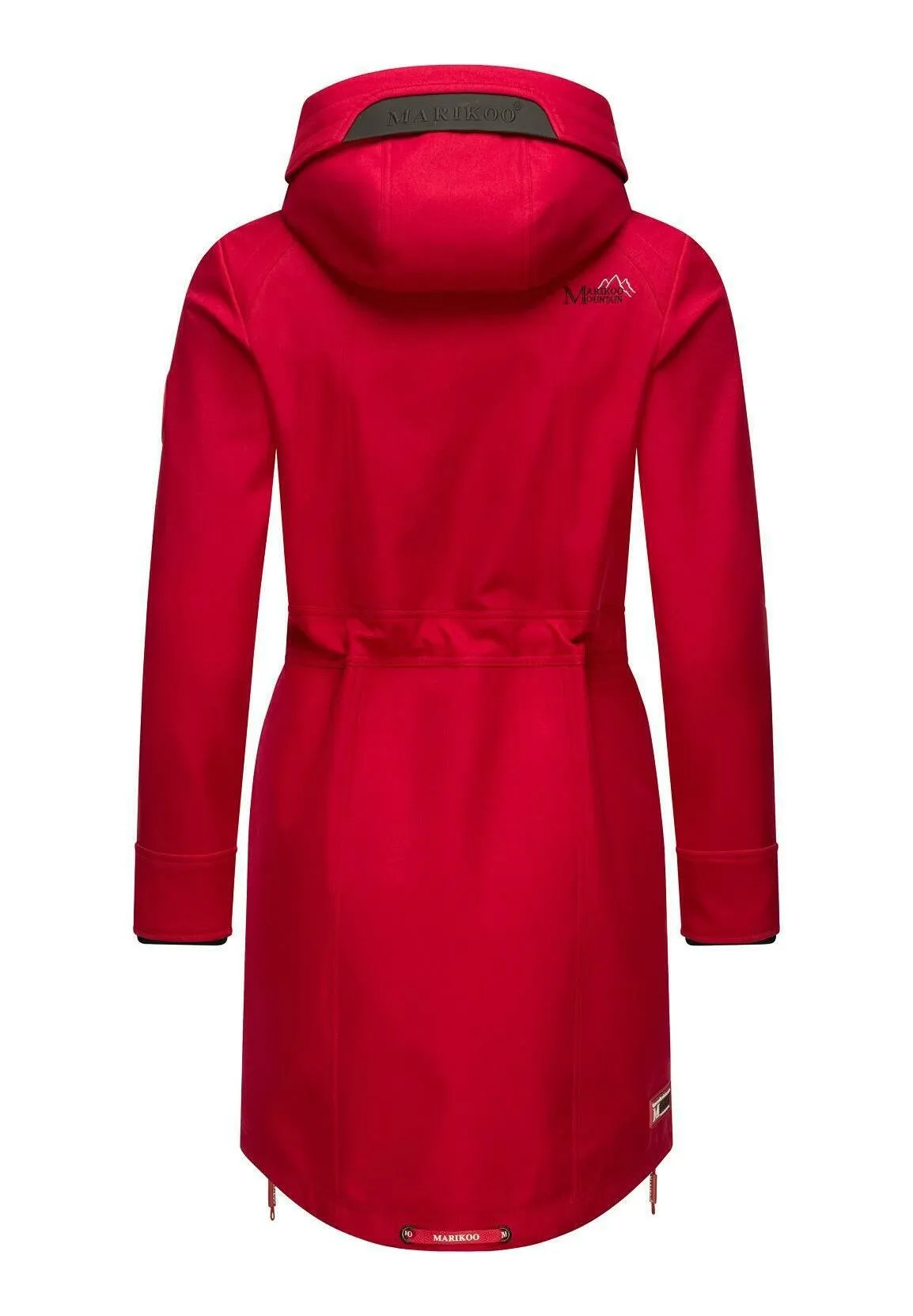 Marikoo parka with pockets, fuchsia