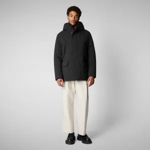 Men's  parka Elon in black