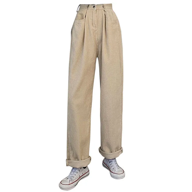 Minimalist Outfit Cord Pants