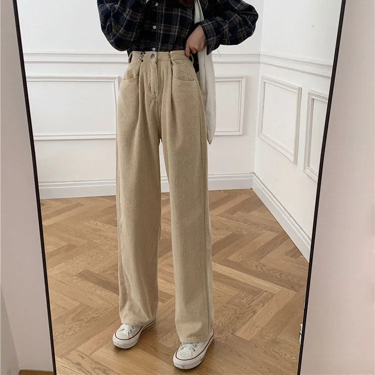 Minimalist Outfit Cord Pants