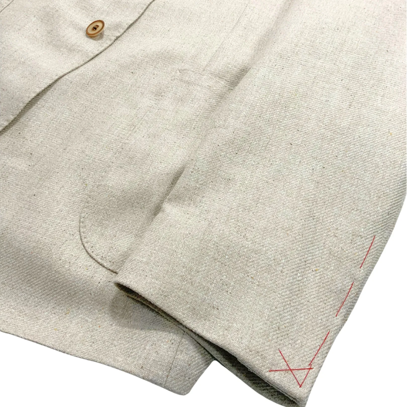 Oat Melange Two Button Silk Sport Jacket