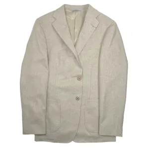 Oat Melange Two Button Silk Sport Jacket