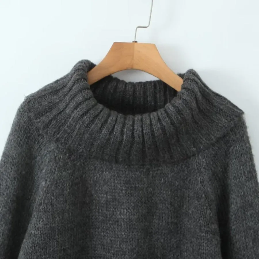 Perel Off-Shoulder Loose Sweater