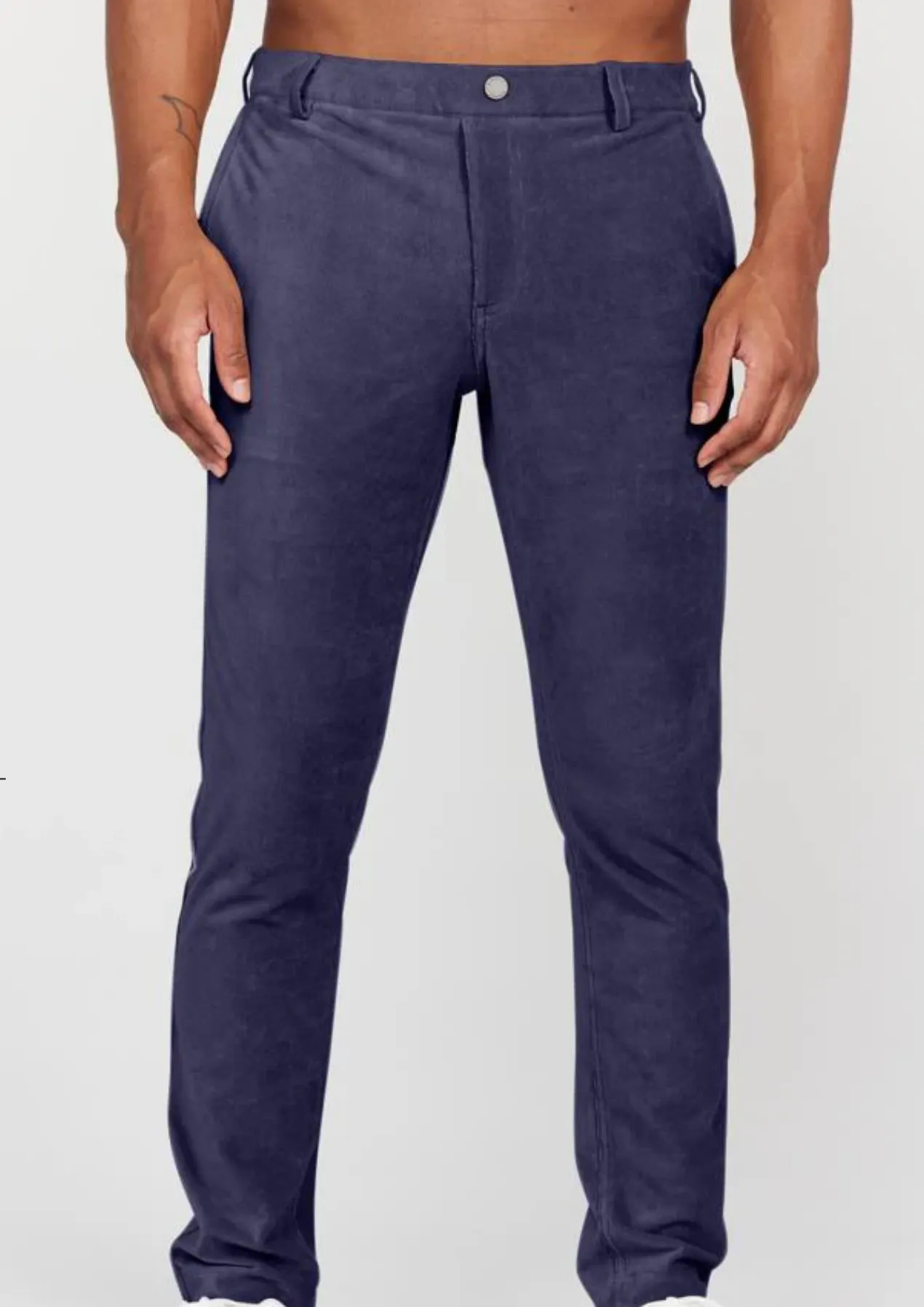 Redvanly Collins Pull-On Corduroy Trouser Navy 32”