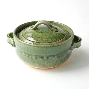 Shigaraki Ware Donabe Rice Pot 3-Go