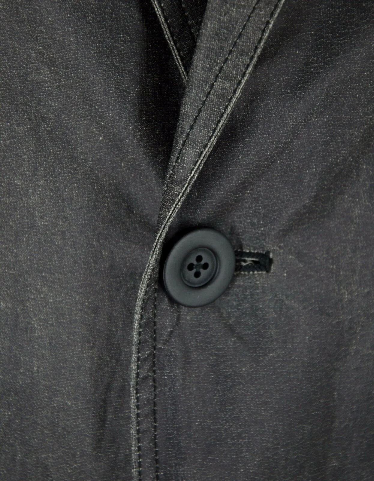 Stravinsky Black Coated Wool Jacket