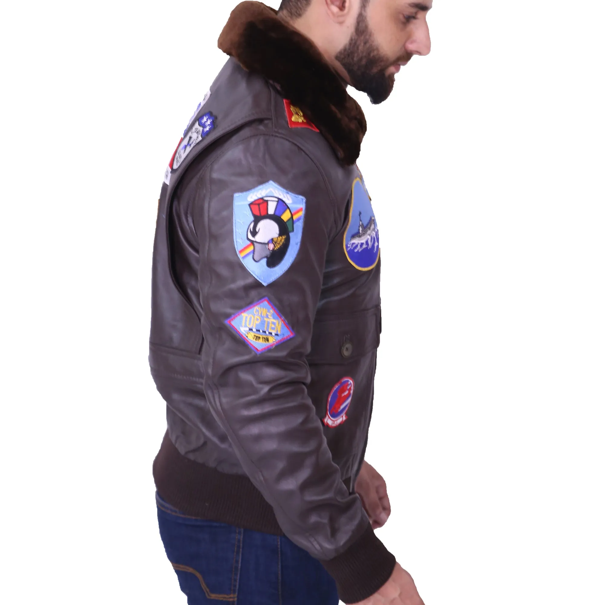 Top Gun G1 Flight PETE Maverick Bomber Jacket