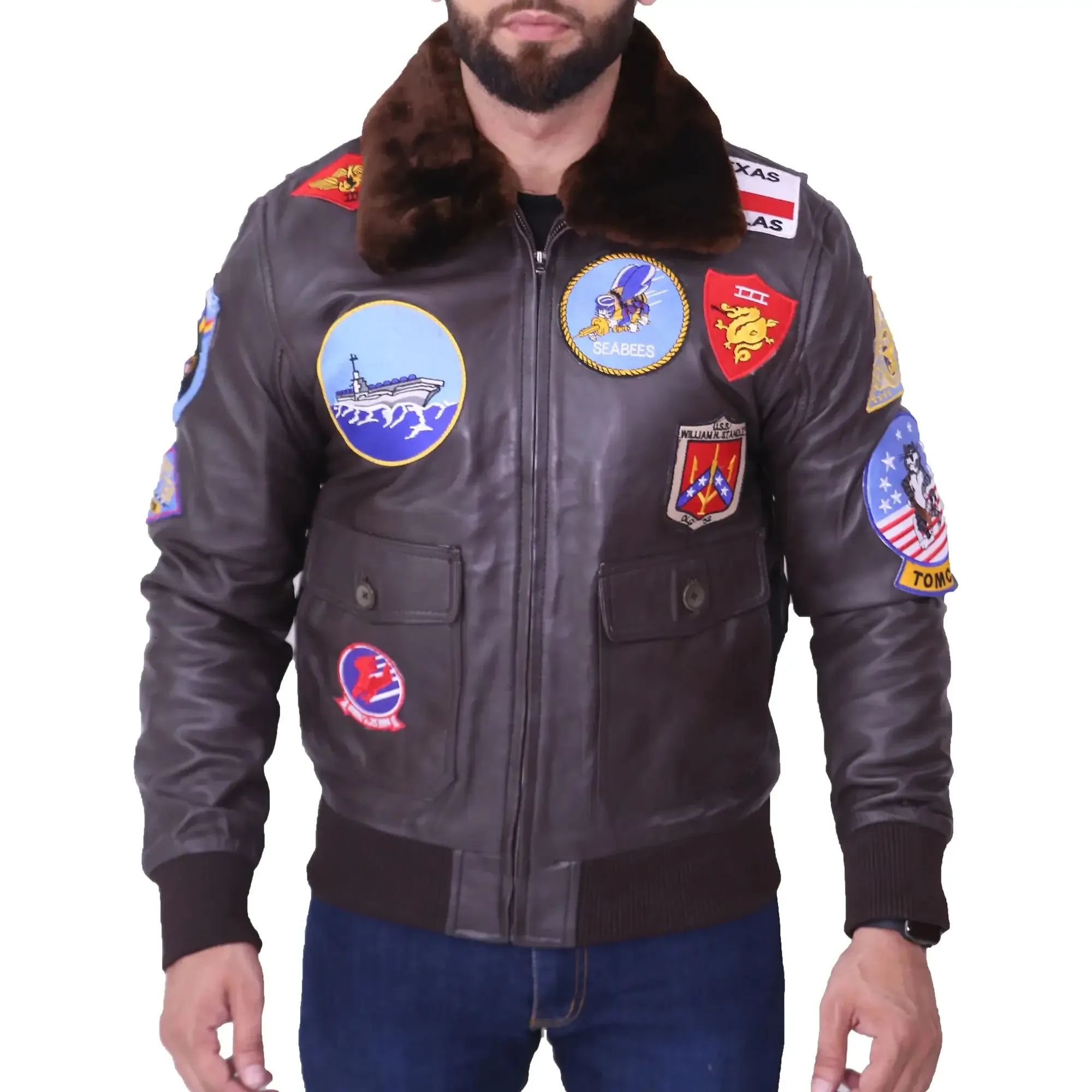 Top Gun G1 Flight PETE Maverick Bomber Jacket