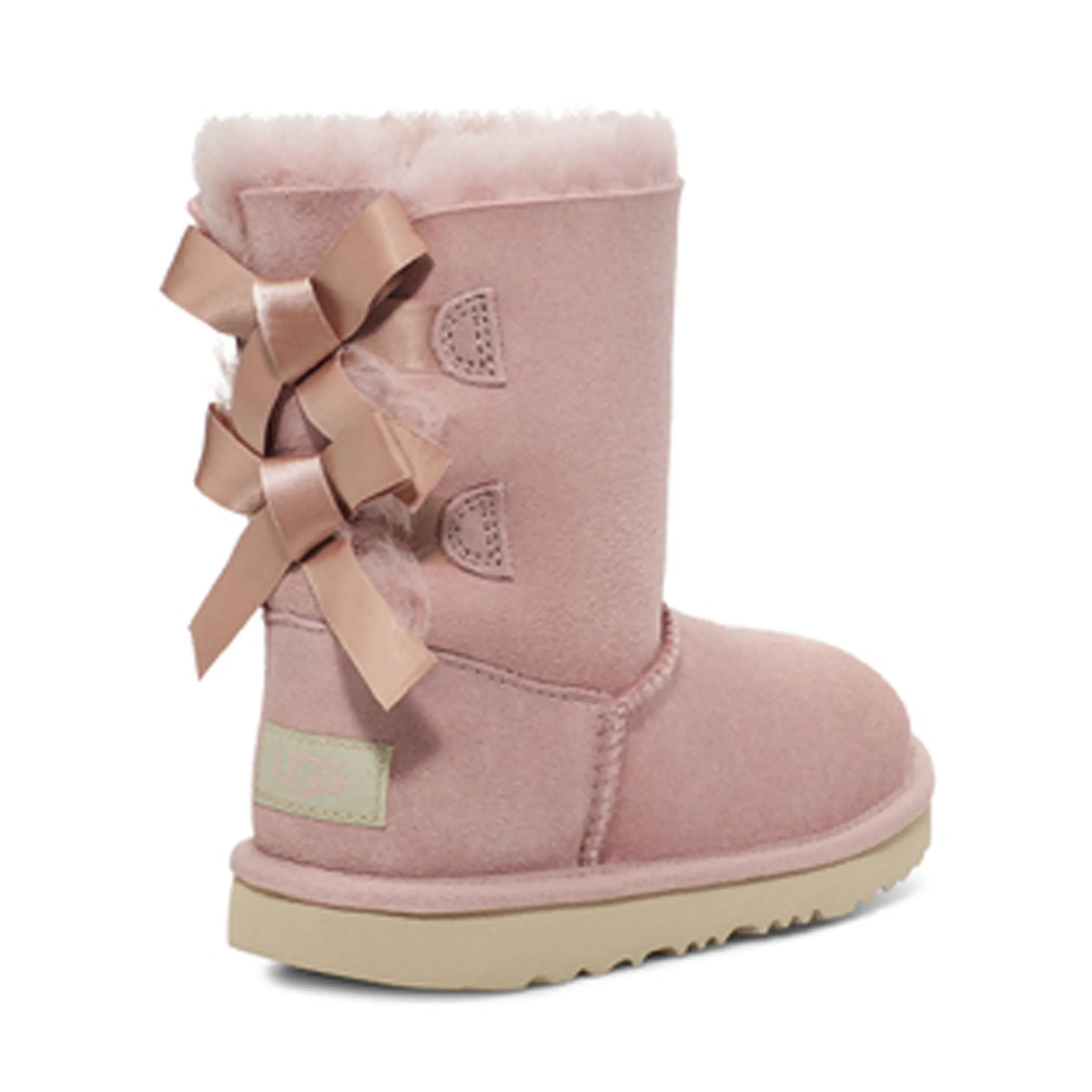 UGG Baby Bailey Bow II Rose Grey