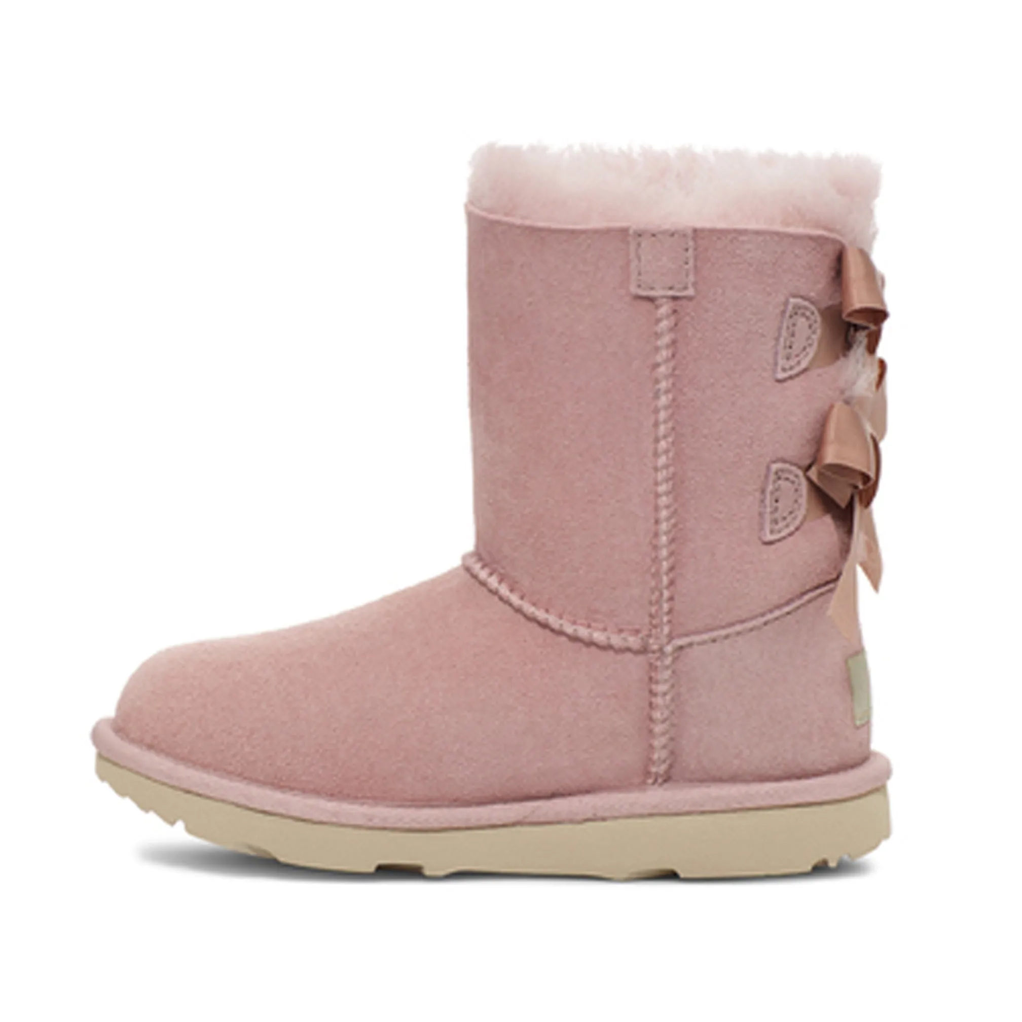 UGG Baby Bailey Bow II Rose Grey