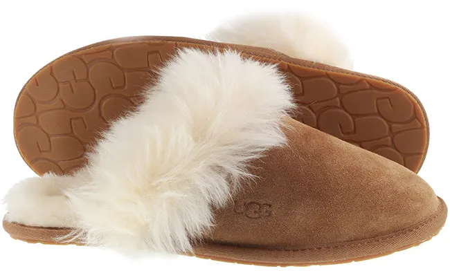 Ugg Boots Womens Scuff Sis Chestnut