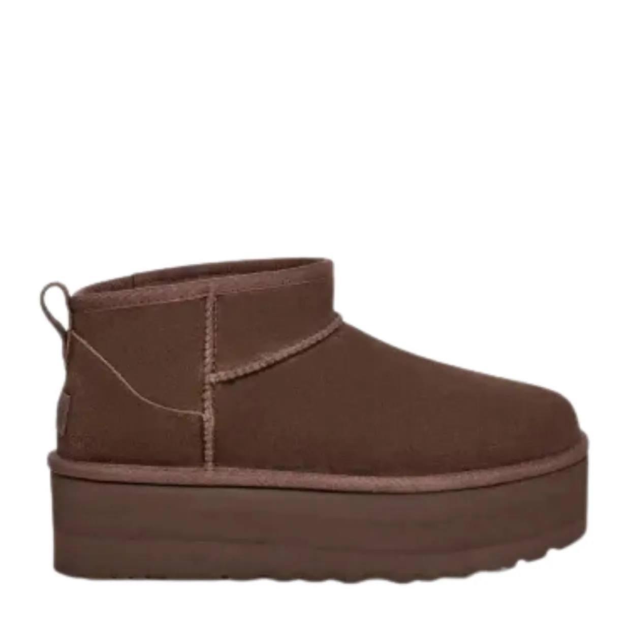 UGG Chestnut Burnt Cedar Ultra Mini Platform Boots