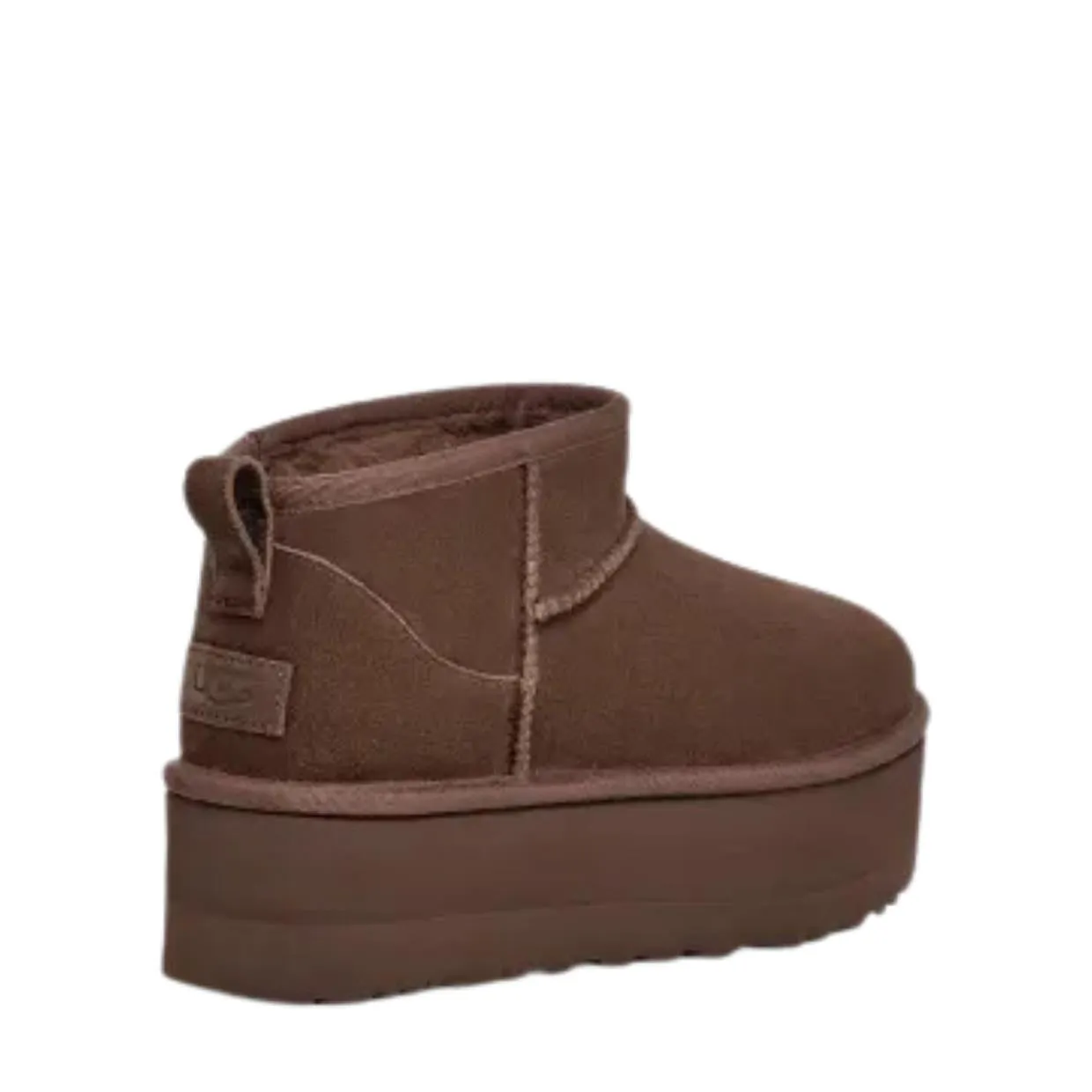 UGG Chestnut Burnt Cedar Ultra Mini Platform Boots