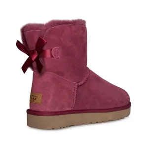 UGG Mini Bailey Bow II Garnet Boots - Women's