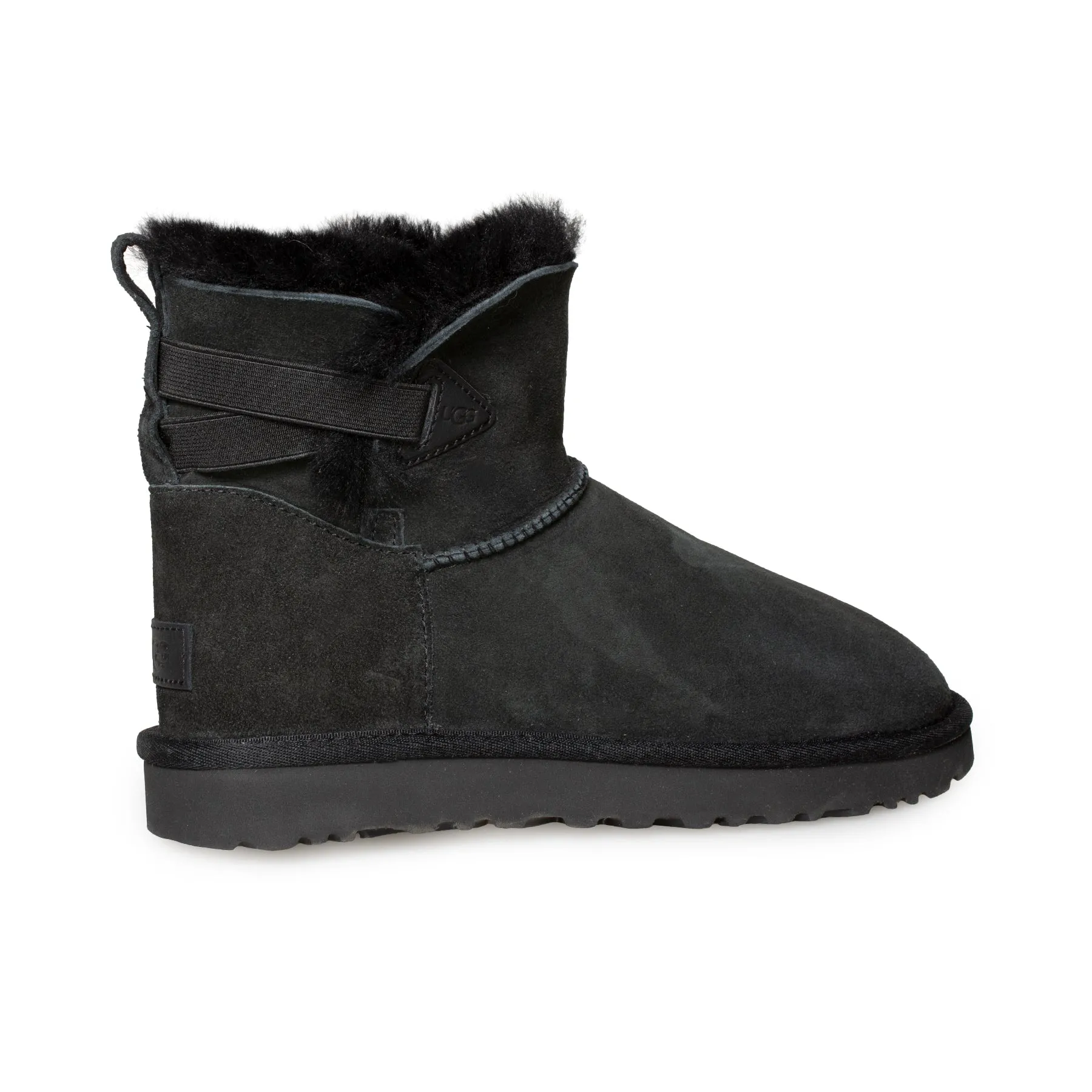 UGG Mini Bailey Flex Black Boots - Women's