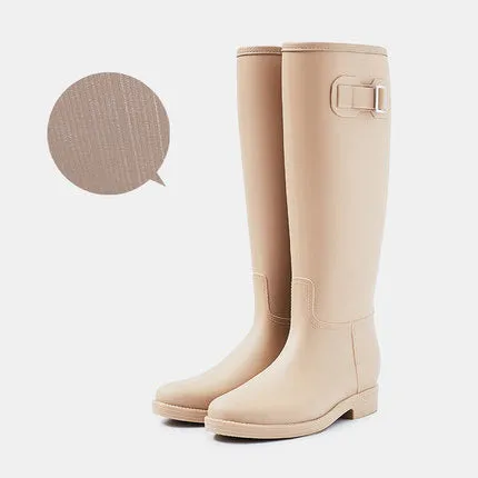 Women's Knee-high Waterproof Rain Boots