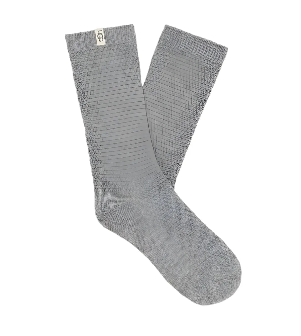 WOMEN'S UGG CLASSIC BOOT SOCK II | GREY HEATHER