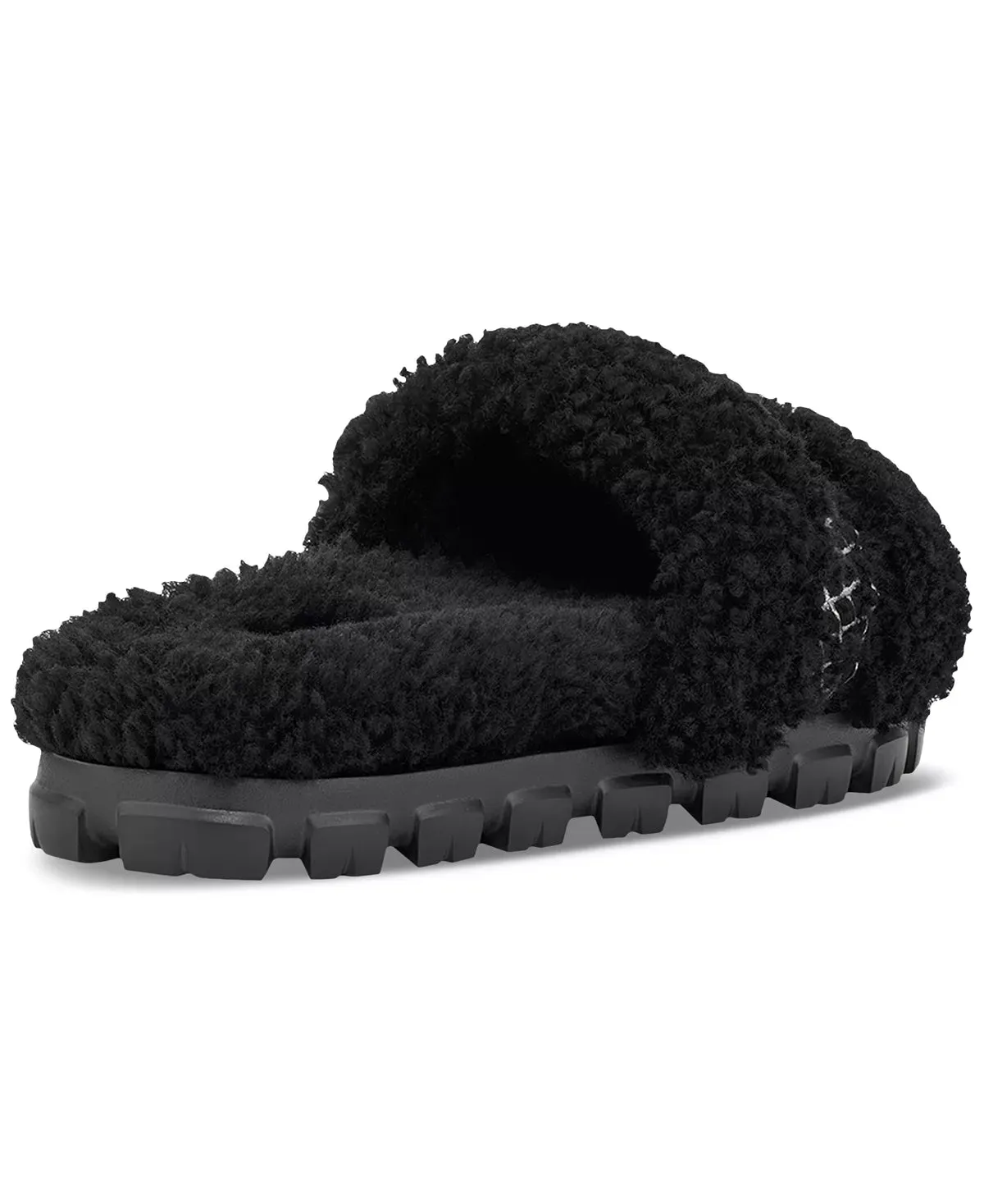 WOMEN'S UGG COZETTA UGG BRAID SLIPPER | BLACK