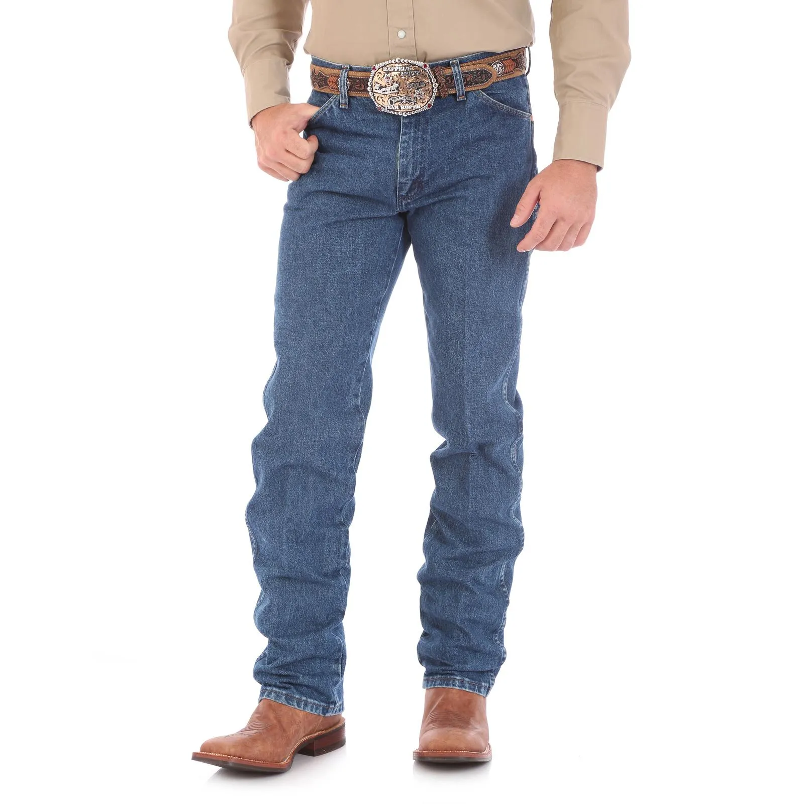 Wrangler® Men's Cowboy Cut® Original Fit Jeans - Stonewashed